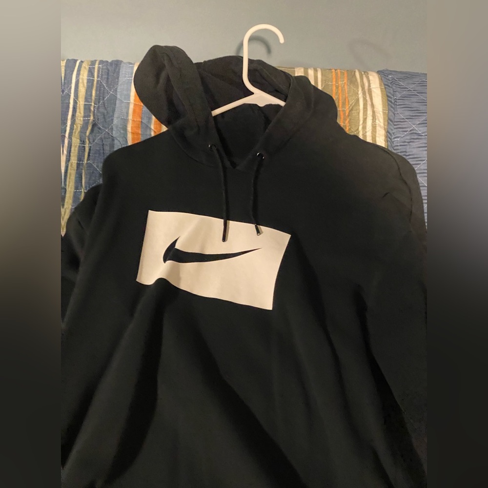 Black box logo Tall Nike Hoodie